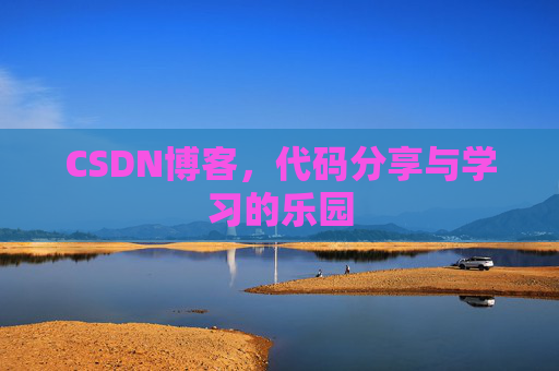CSDN博客，代码分享与学习的乐园